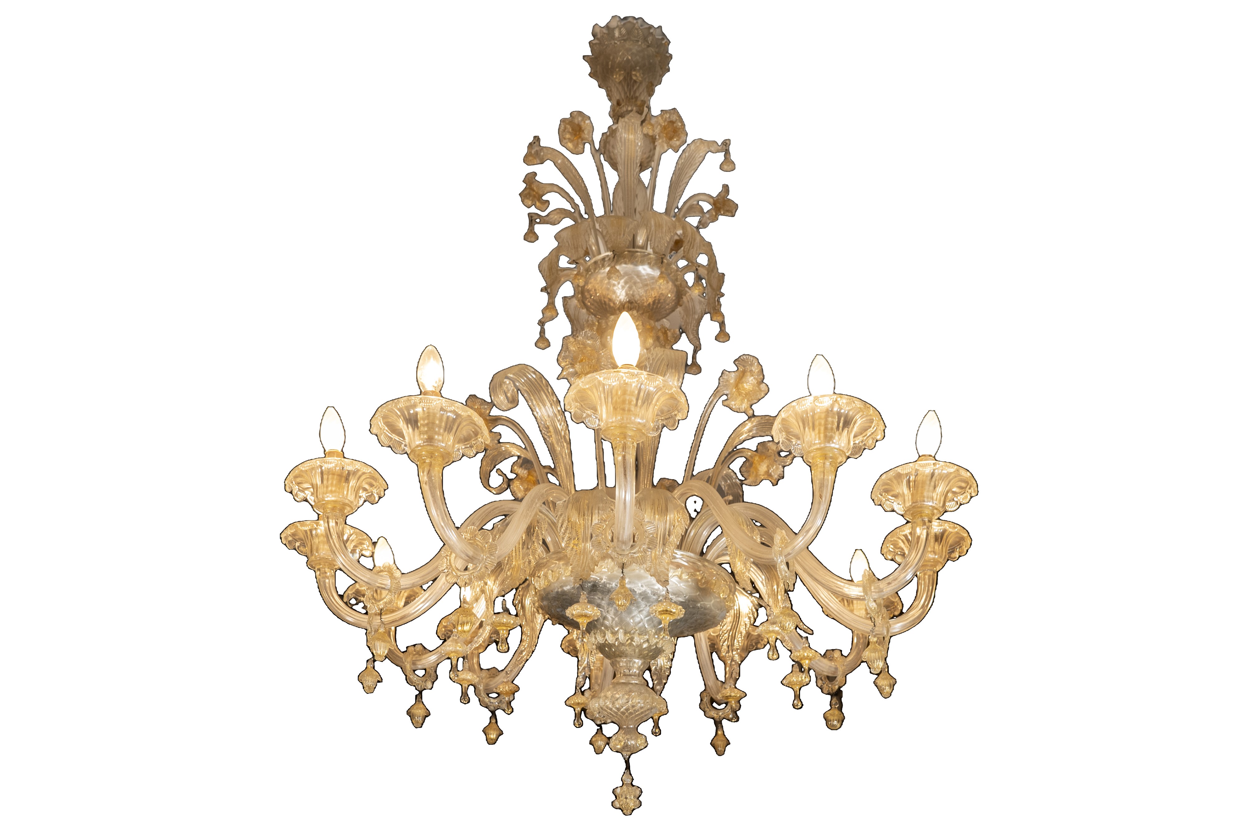 Lampadario in Vetro di Murano