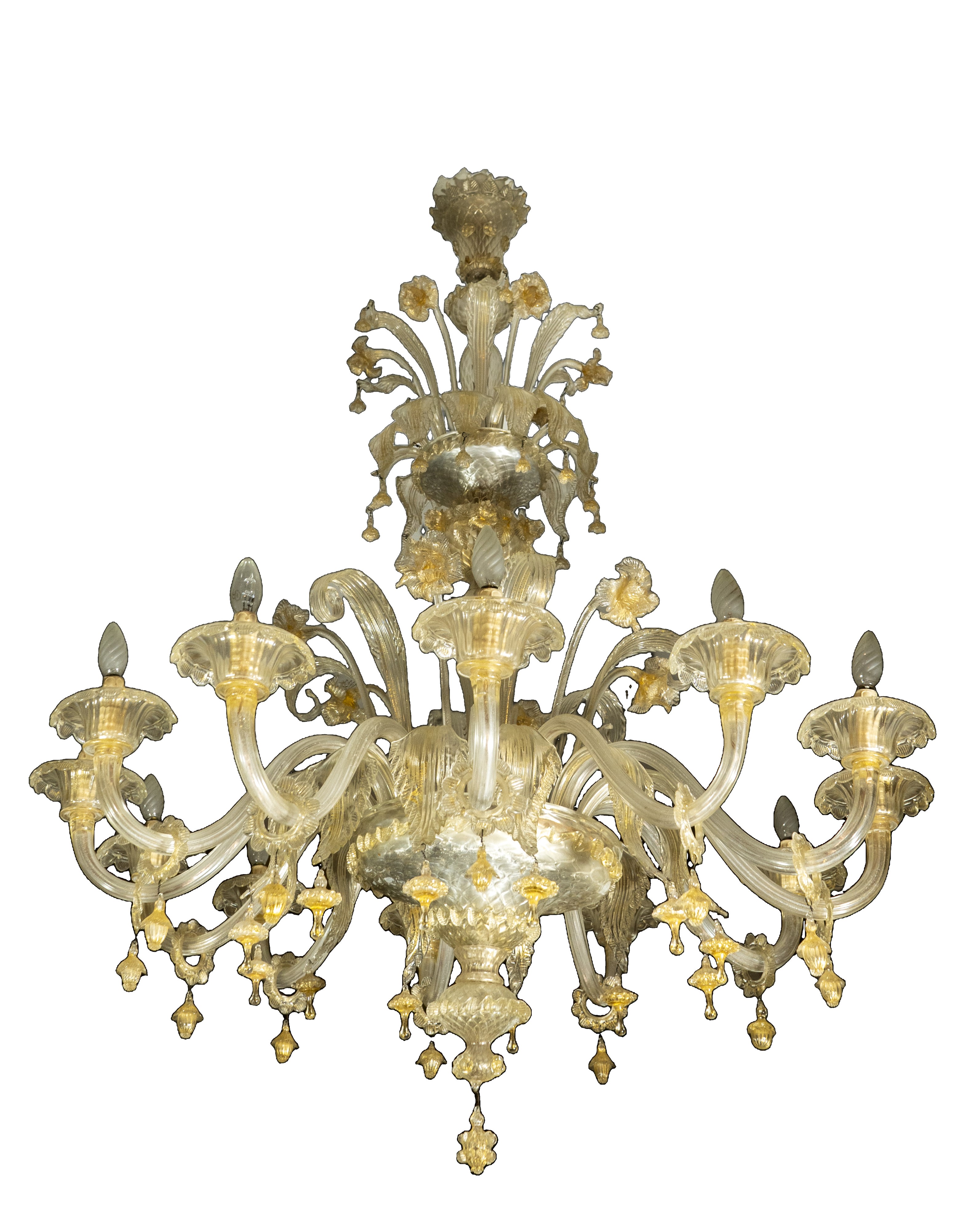Lampadario in Vetro di Murano
