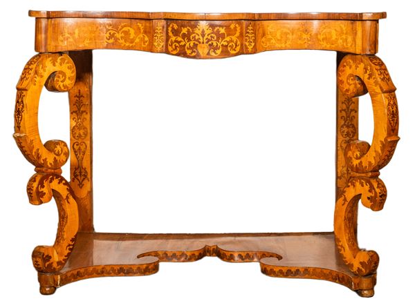 Italian Carlo X console table