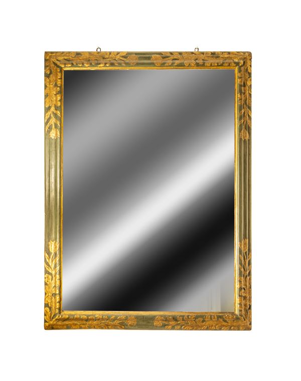 Italian Louis XVI lacquered mirror