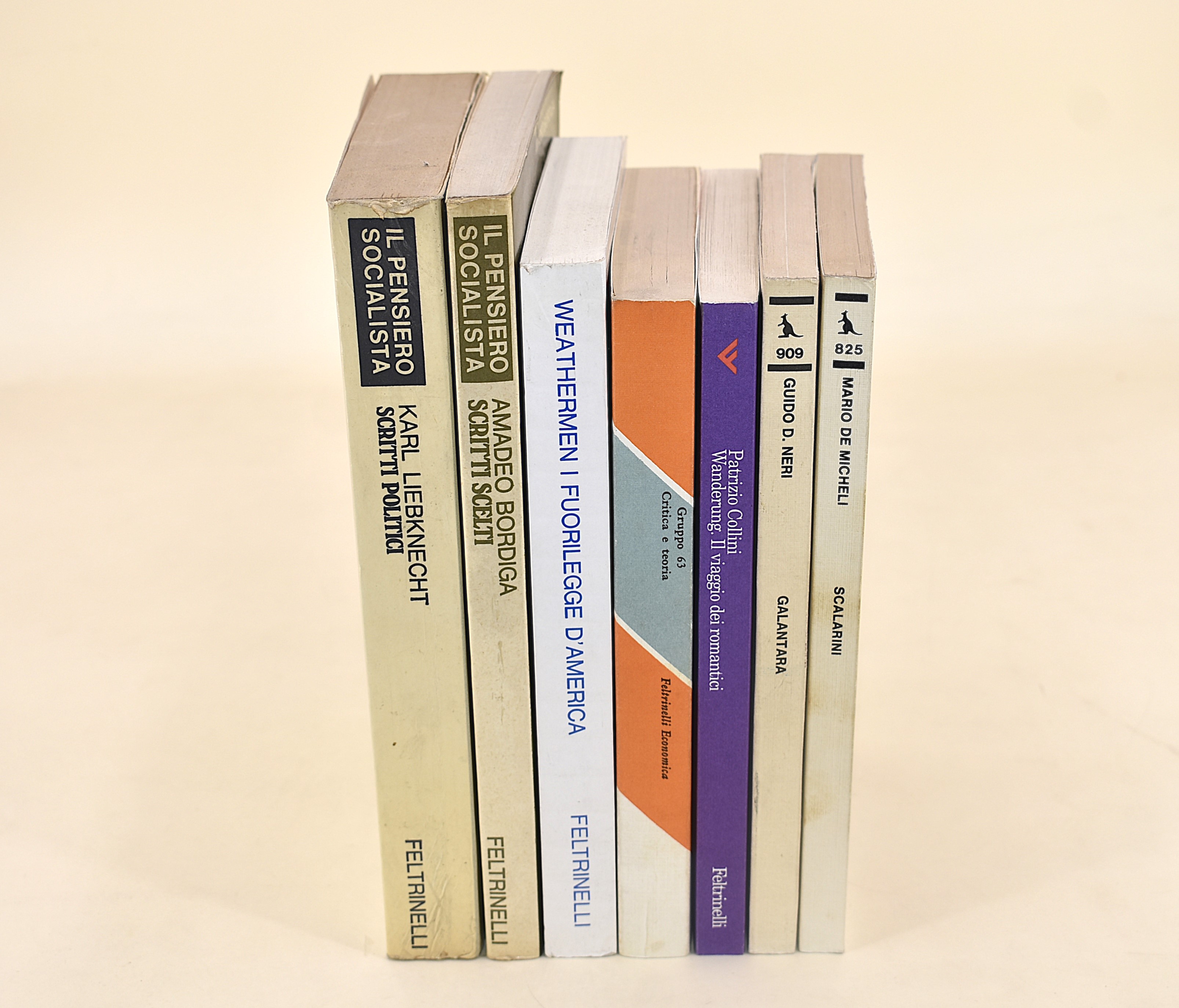 Editrice Feltrinelli, Collane di Economia e Politica - 7 Volumi
