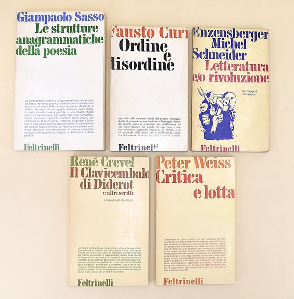 Feltrinelli, Collana "Materiali" - 5 volumi