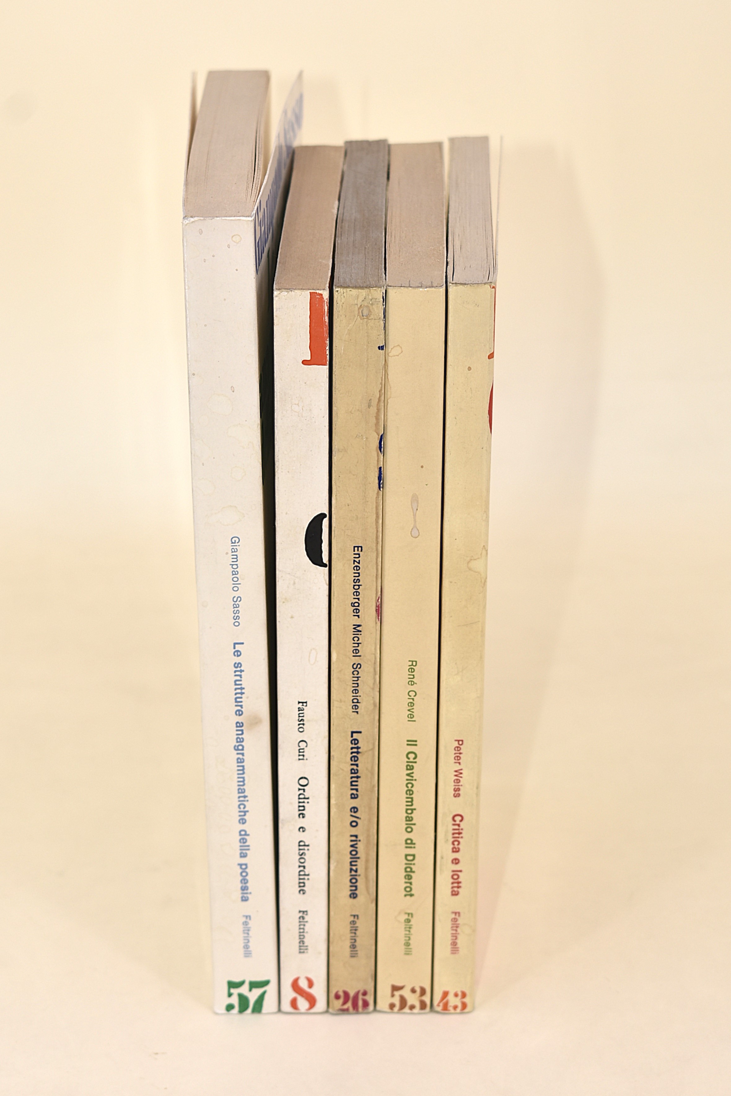 Feltrinelli, Collana "materiali" - 5 Volumi