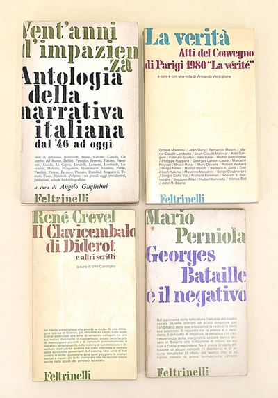 Feltrinelli, Collana "materiali" - 4 Volumi