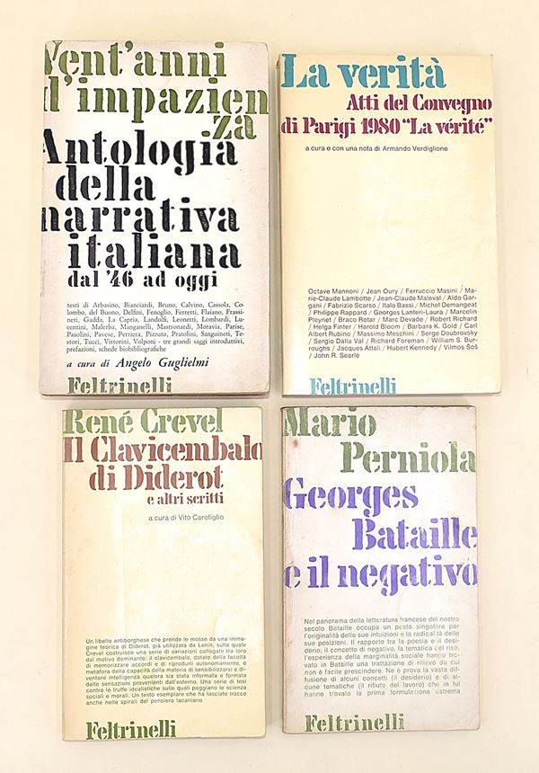 Feltrinelli, Collana "Materiali" - 4 volumi
