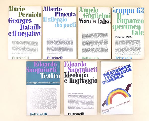 Feltrinelli, Collana "Attualità" e "Materiali" - 7 volumi