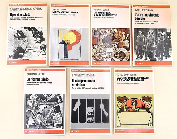 Feltrinelli, Colllana "Materiali Marxisti" - 7 volumi