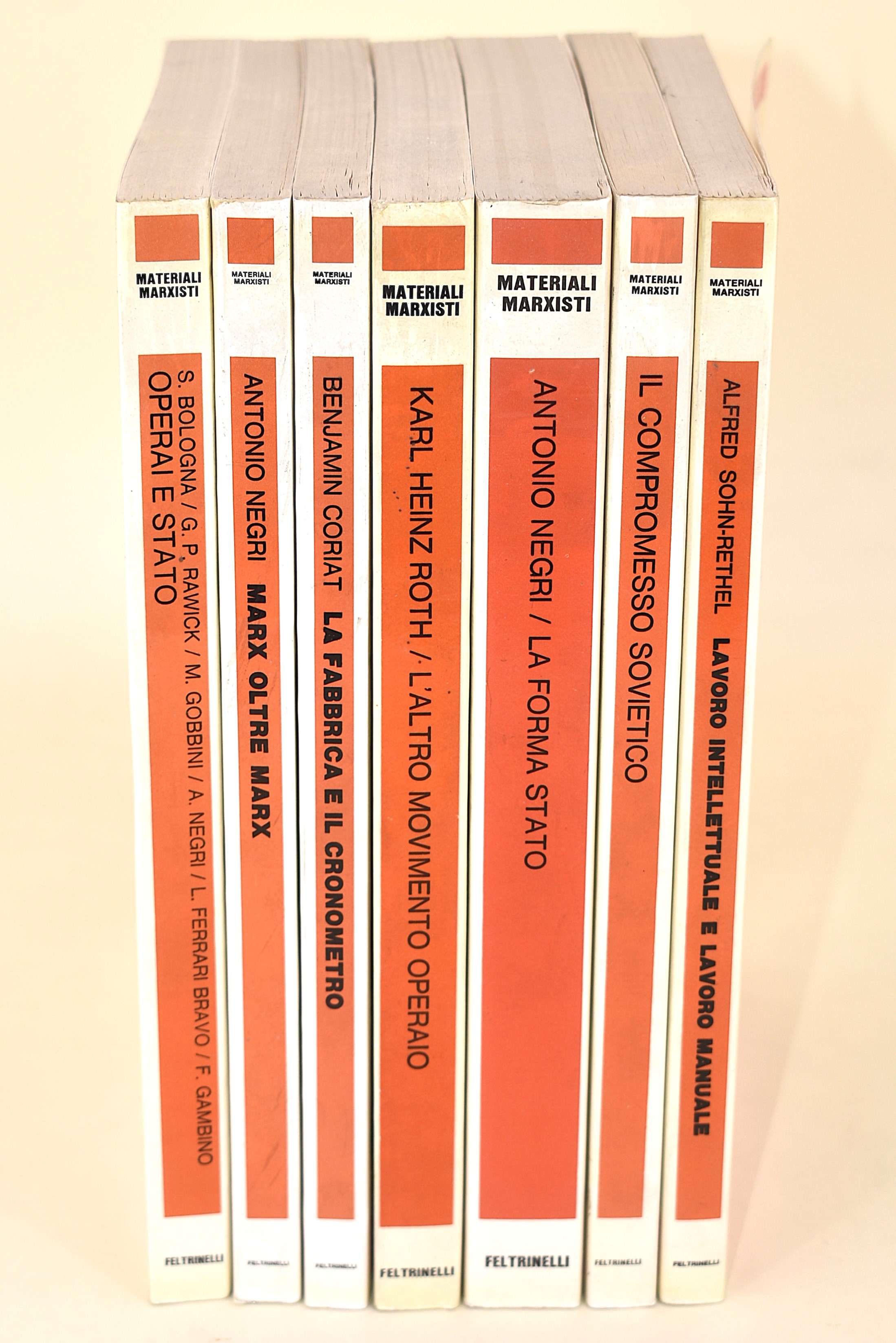 Feltrinelli, Colllana "materiali Marxisti" - 7 Volumi