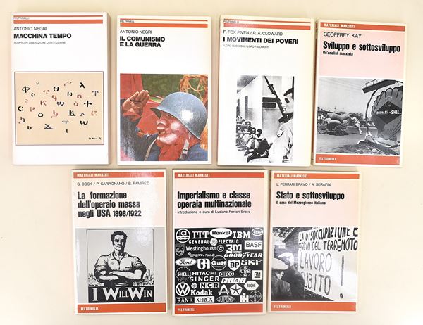 Feltrinelli, Collana "Materiali Marxisti" - 7 volumi