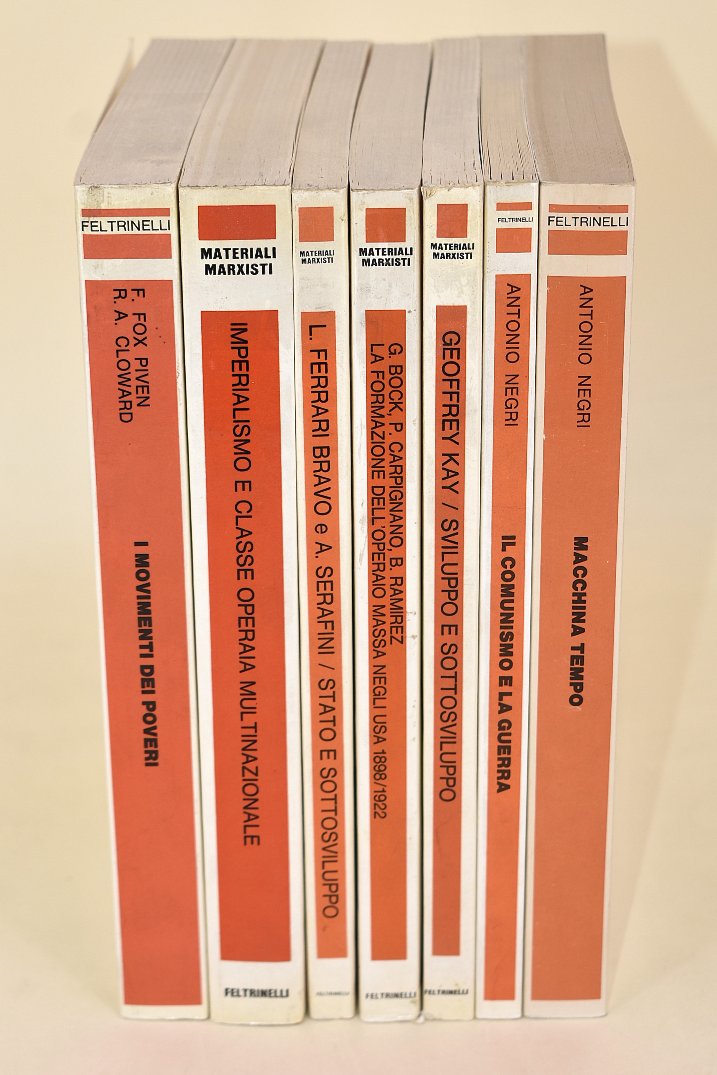 Feltrinelli, Collana "materiali Marxisti" - 7 Volumi