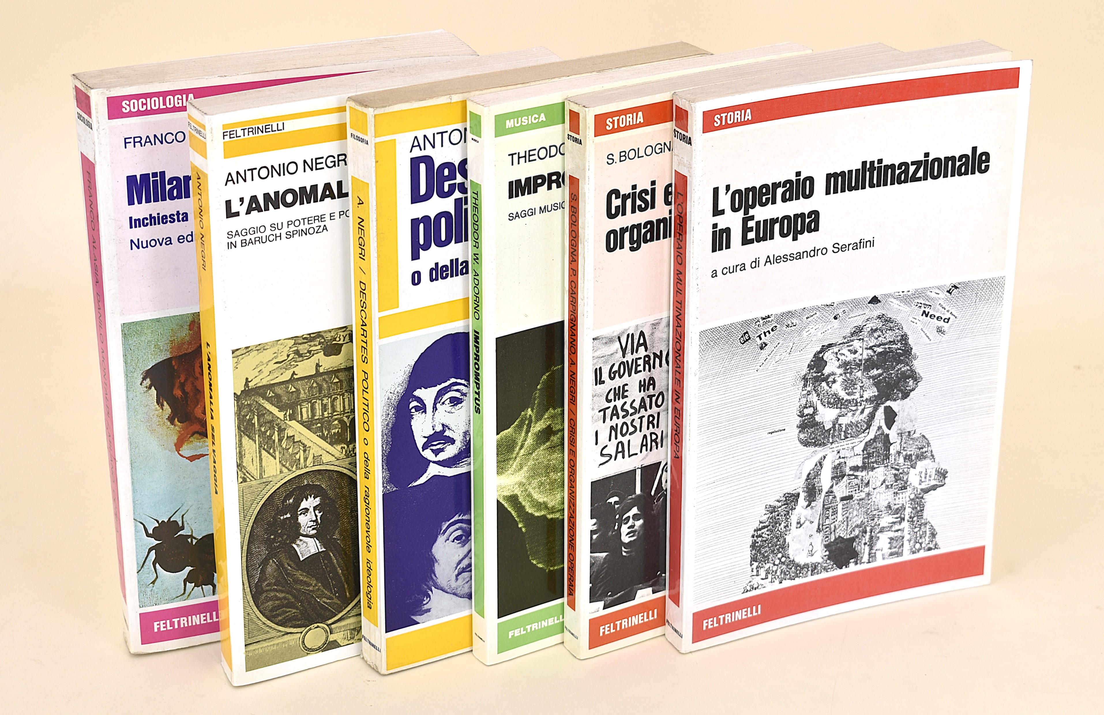 Feltrinelli, "i Fatti e le Idee. Saggi e Biografie" - 6 Volumi