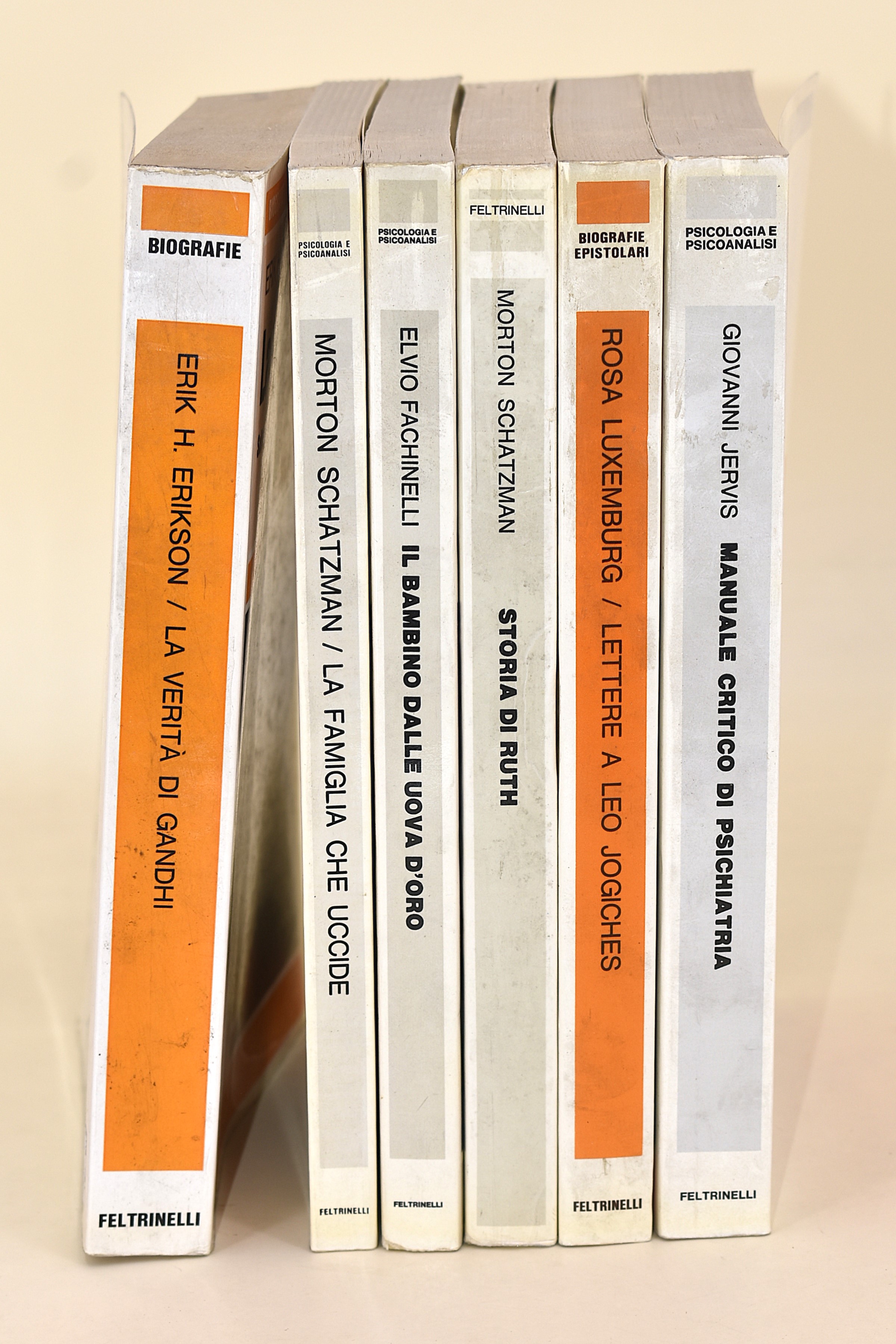 Feltrinelli, "i Fatti e le Idee. Saggi e Biografie" - 6 Volumi