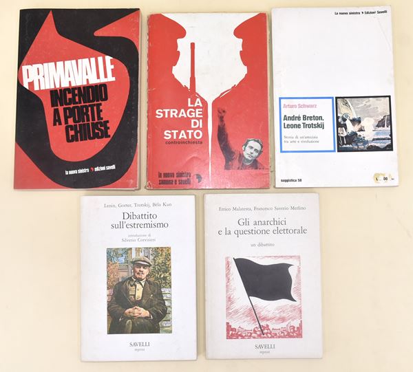 La Nuova Sinistra, Samona e Savelli - 4 volumi