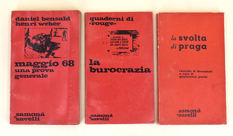 Cultura Politica, Samona e Savelli - 3 Volumi