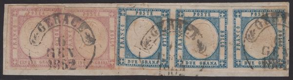 Neapolitan Province - Beautiful combination 5gr.x2 + 2gr.x3