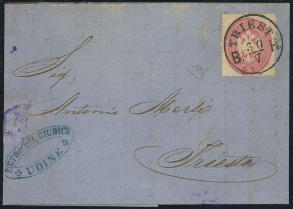 Lombardo Veneto - IV emissione usata in Austria.