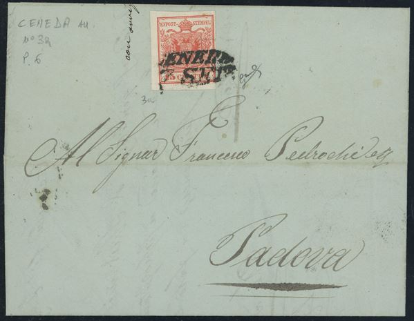 Lombardo Veneto, Annullamenti, Ceneda (6pt.)