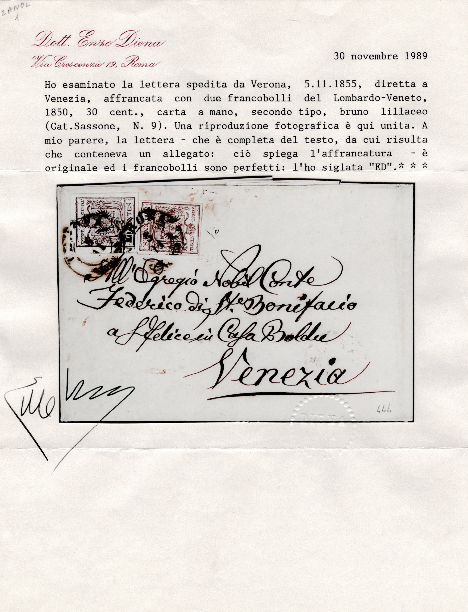 Lombardo Veneto - Storia Postale