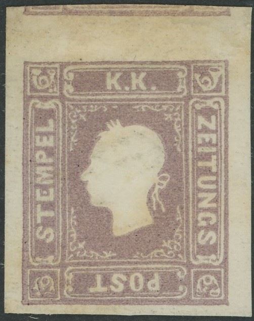 L. Veneto/F. per Giornali, 1.05s. lilla nuovo con gomma