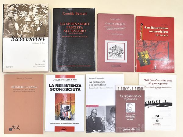 Fascismo, antifascismo, anarchia, resistenza - 9 volumi