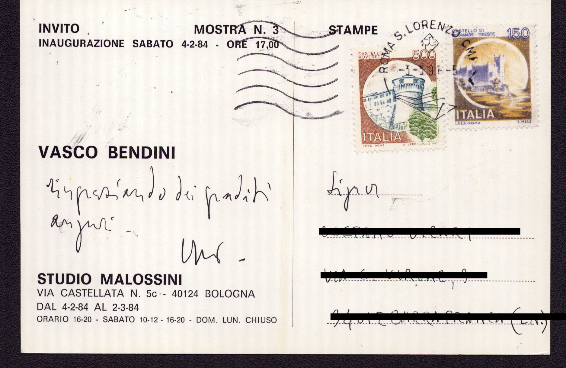 Vasco Bendini - Senza Titolo