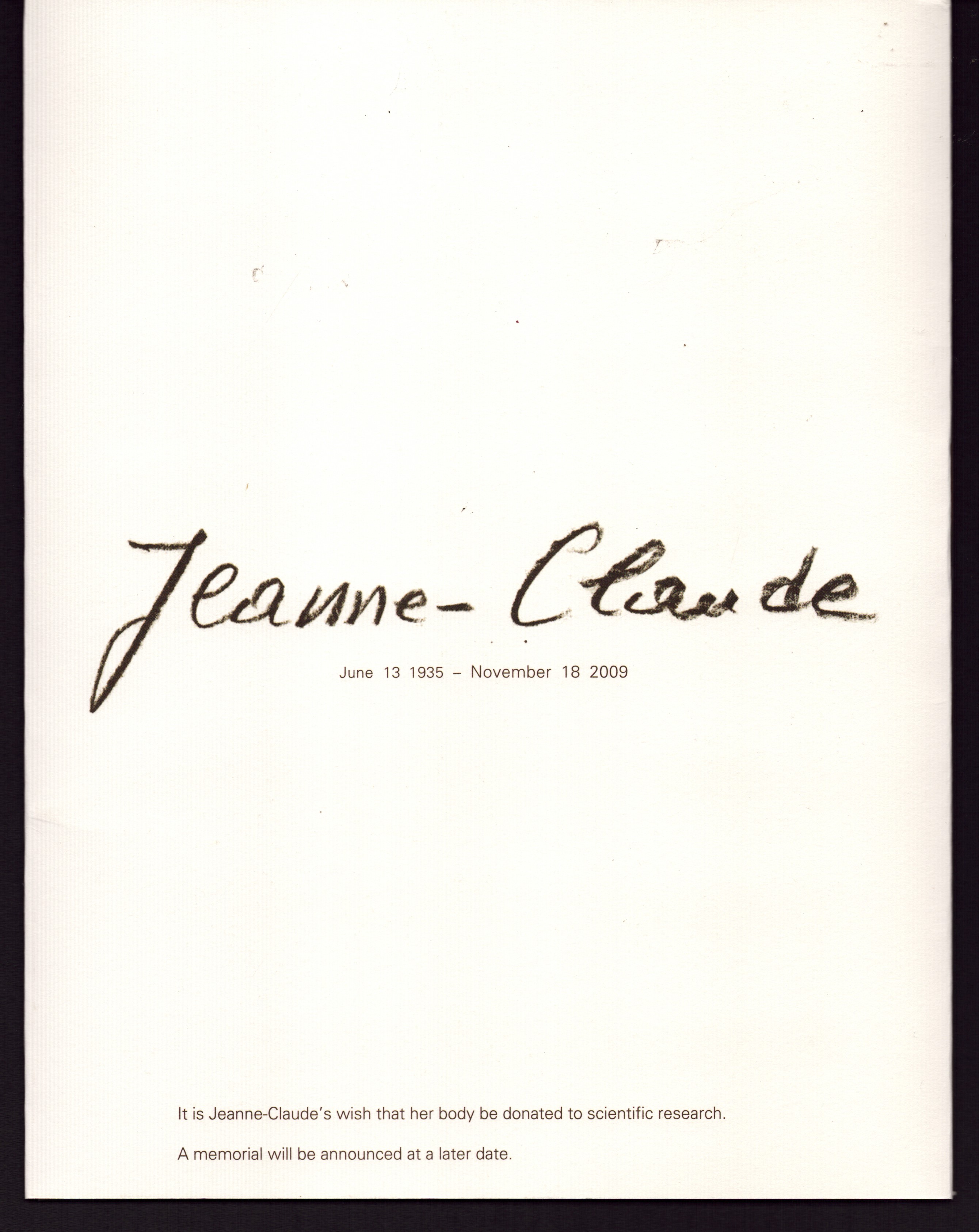 Christo e Jeanne-claude - Senza Titolo