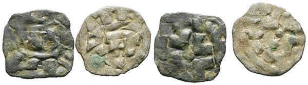 LUCCA. Lotto di due denari Enriciani. Conservazione, metalli e titolo diversi