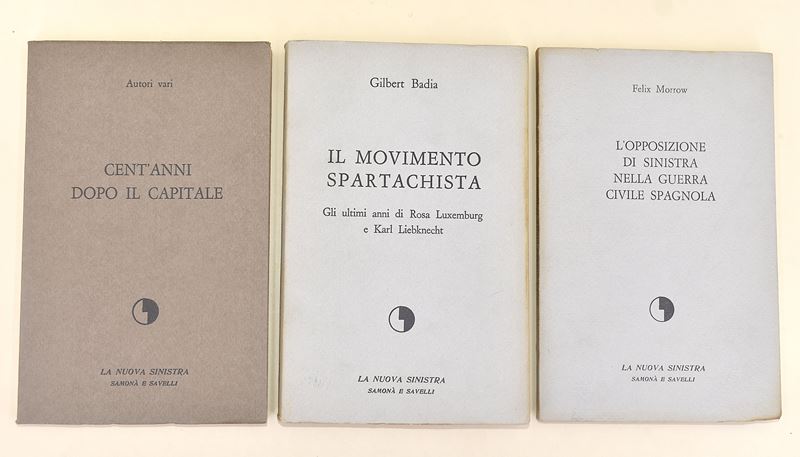 La Nuova Sinistra, Samonà e Savelli - 3 Volumi