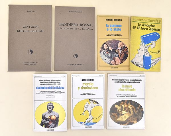 Droghe, Morale, Dialettica dell'individuo, Bakunin, Comunismo - 7 volumi