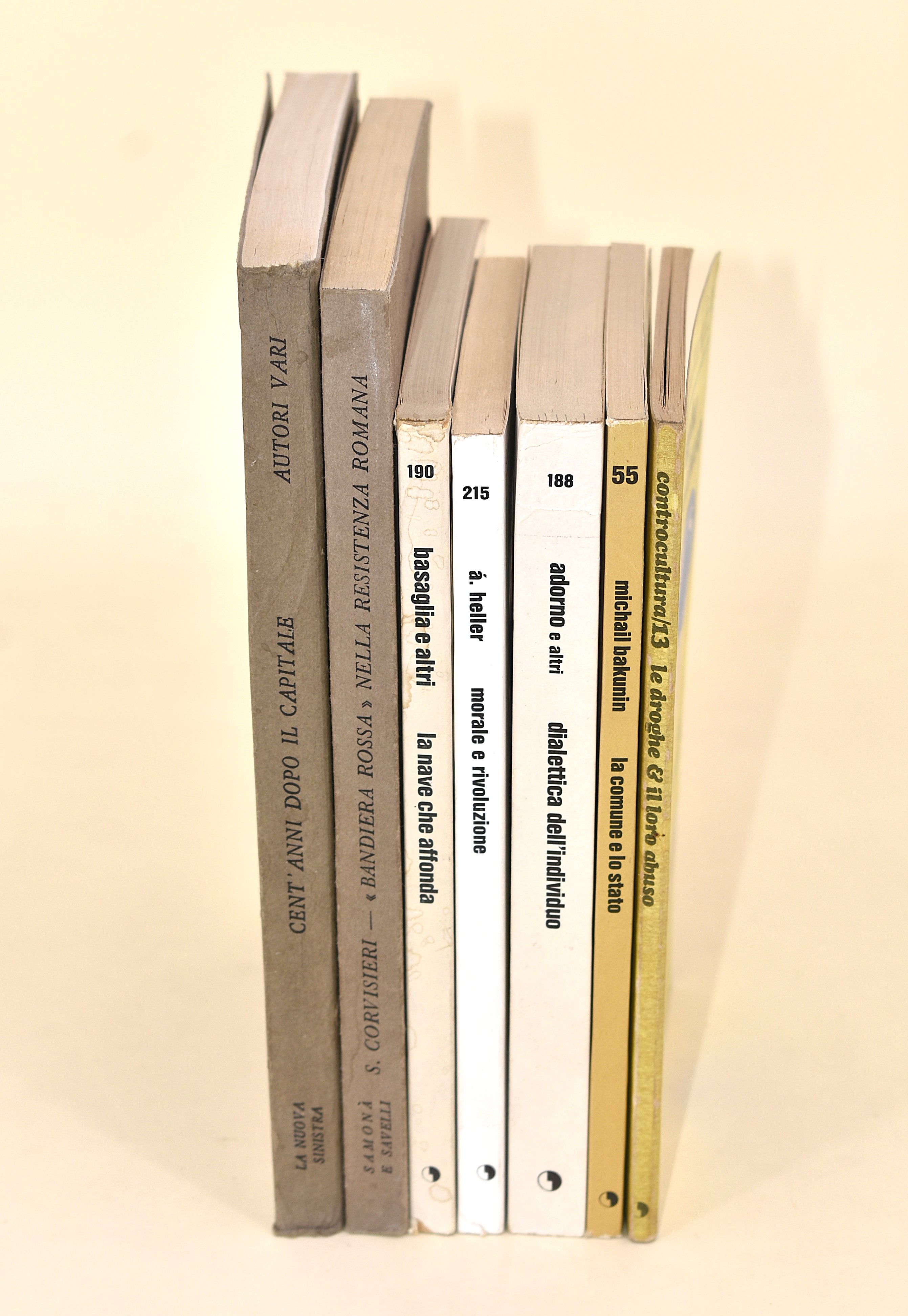Droghe, Morale, Dialettica Dell'individuo, Bakunin, Comunismo - 7 Volumi