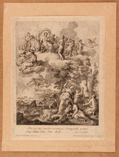 Allegoria del Matrimonio di Giuseppe Arciduca D'austria e Isabella di Spagna