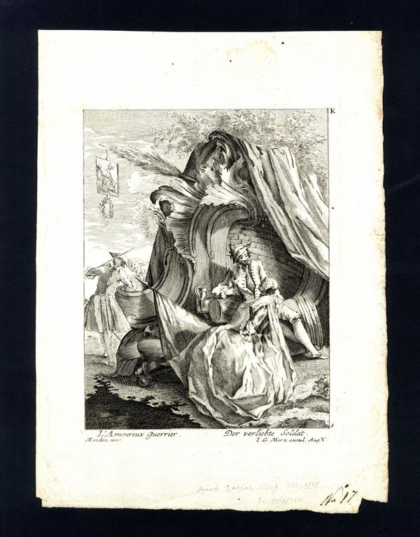 Johann Georg  Merz - L'Amoureux Guerrier