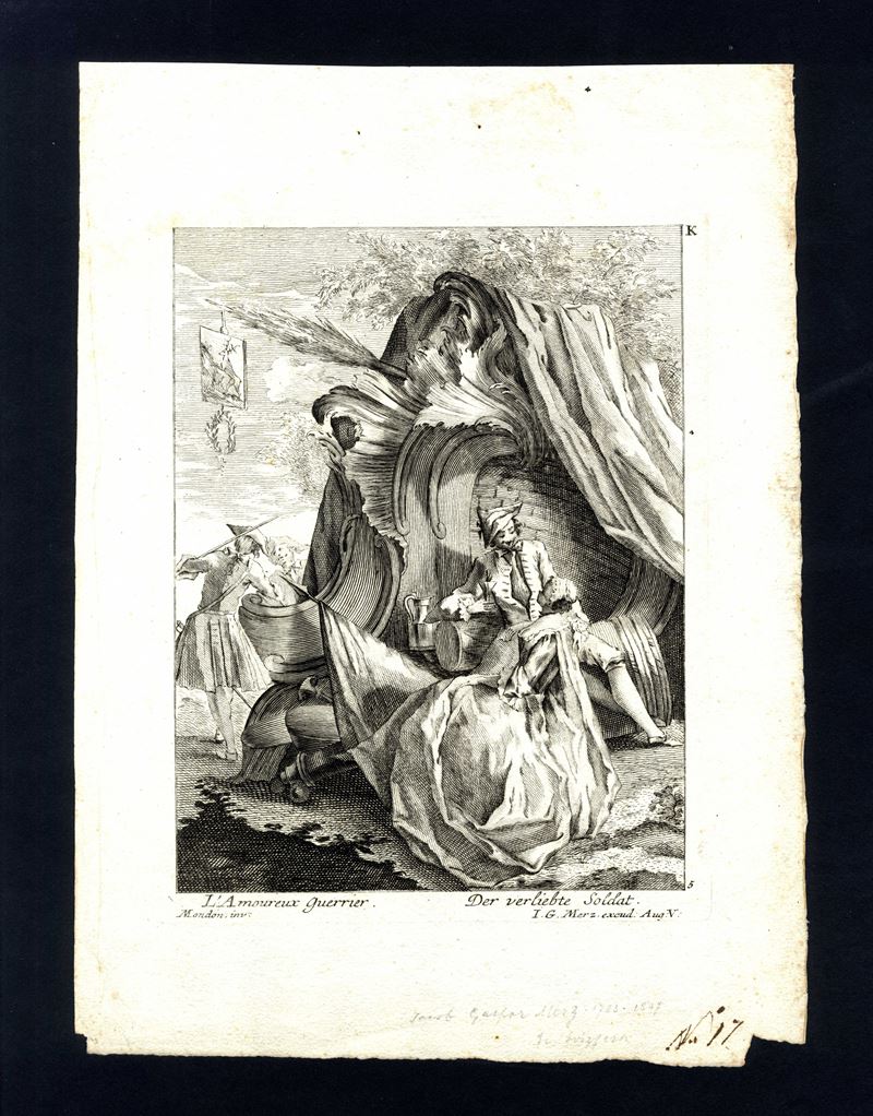 Johann Georg Merz - L'amoureux Guerrier