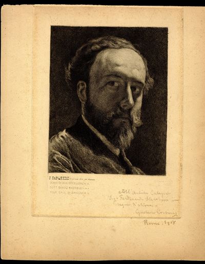 Ritratto (autoritratto) di Federico Faruffuni