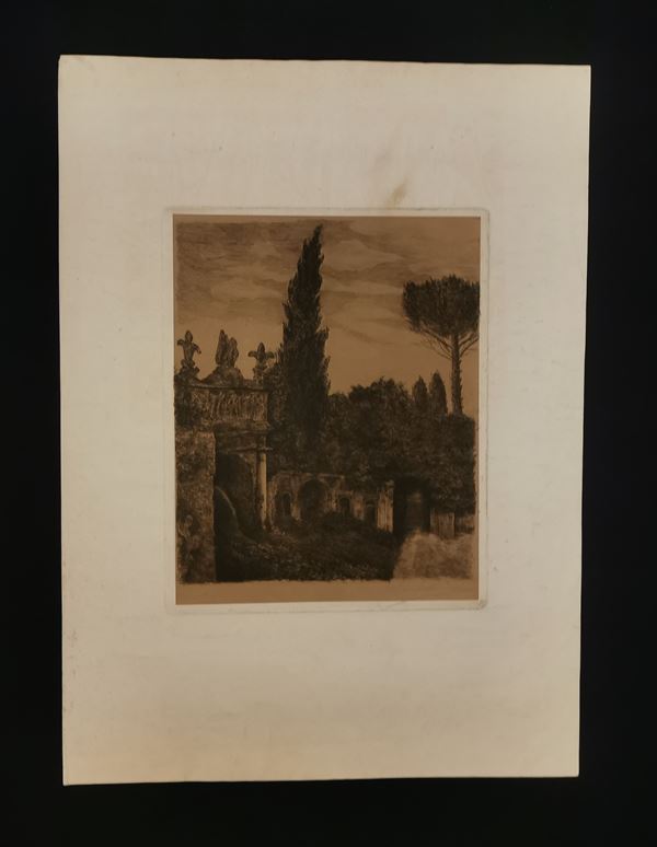 Guido Danesi – Scorcio di Villa d'Este