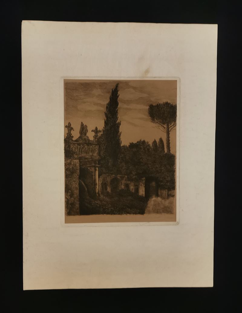 Guido Danesi – Scorcio di Villa D'este