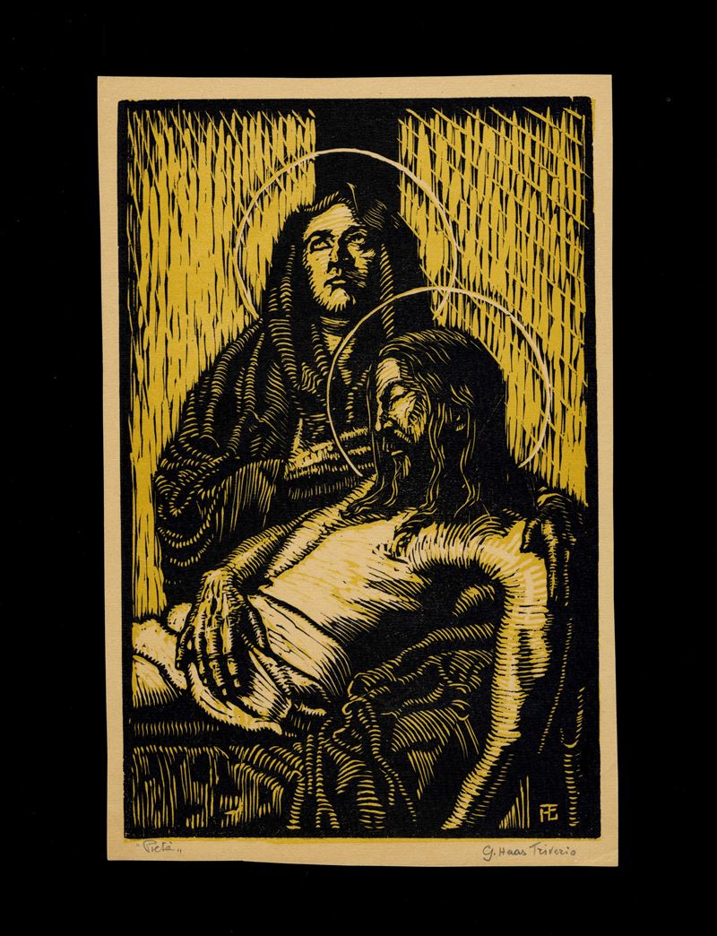 Giuseppe Haas Triverio - Pietà - il Calvario