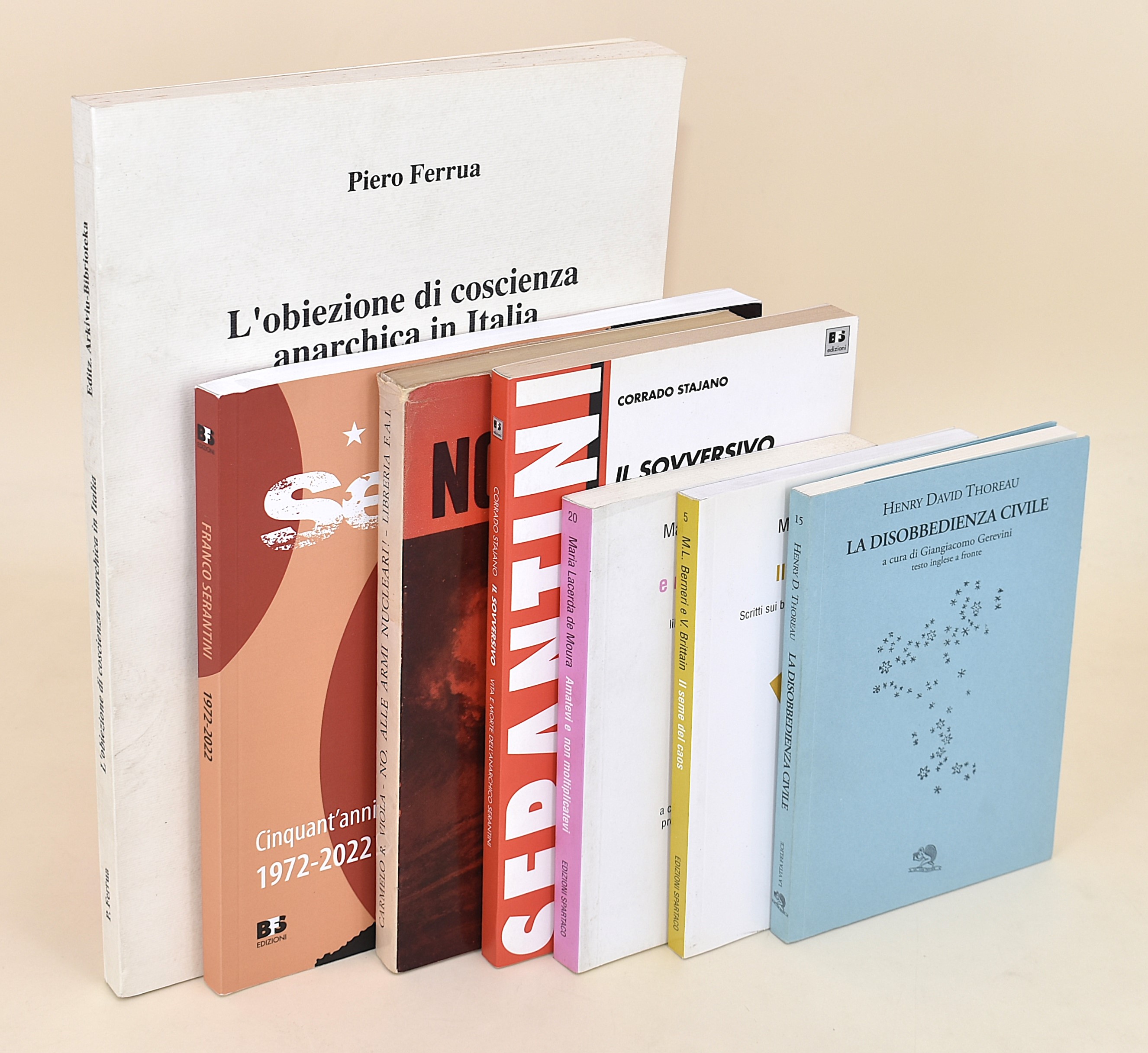 Femminismo, Disobbedienza Civile, Anarchia, Serantini - 7 Volumi