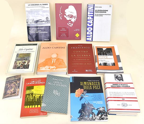 Aldo Capitini, Papa Francesco, Gandhi, Pacifismo e nonviolenta - 11 volumi