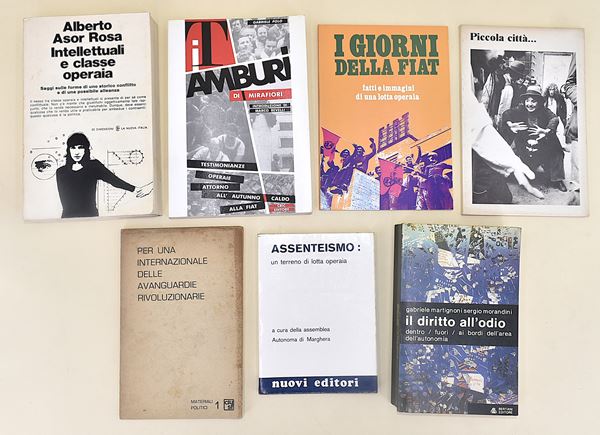 Movimento operaio, lotta di classe e società - 7 volumi