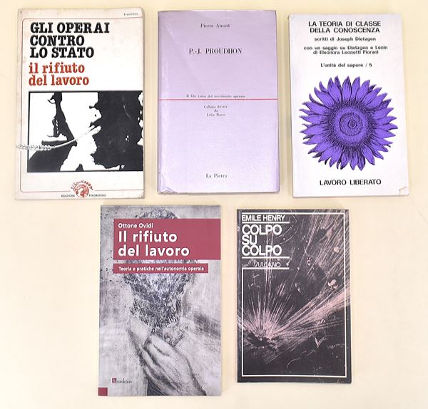 Movimento operaio, lotta di classe e società - 5 volumi