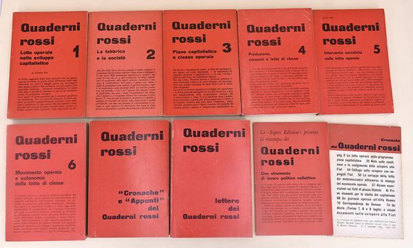 Quaderni Rossi, Sapere Edizioni, ristampa 1970-1971 - 10 volumi