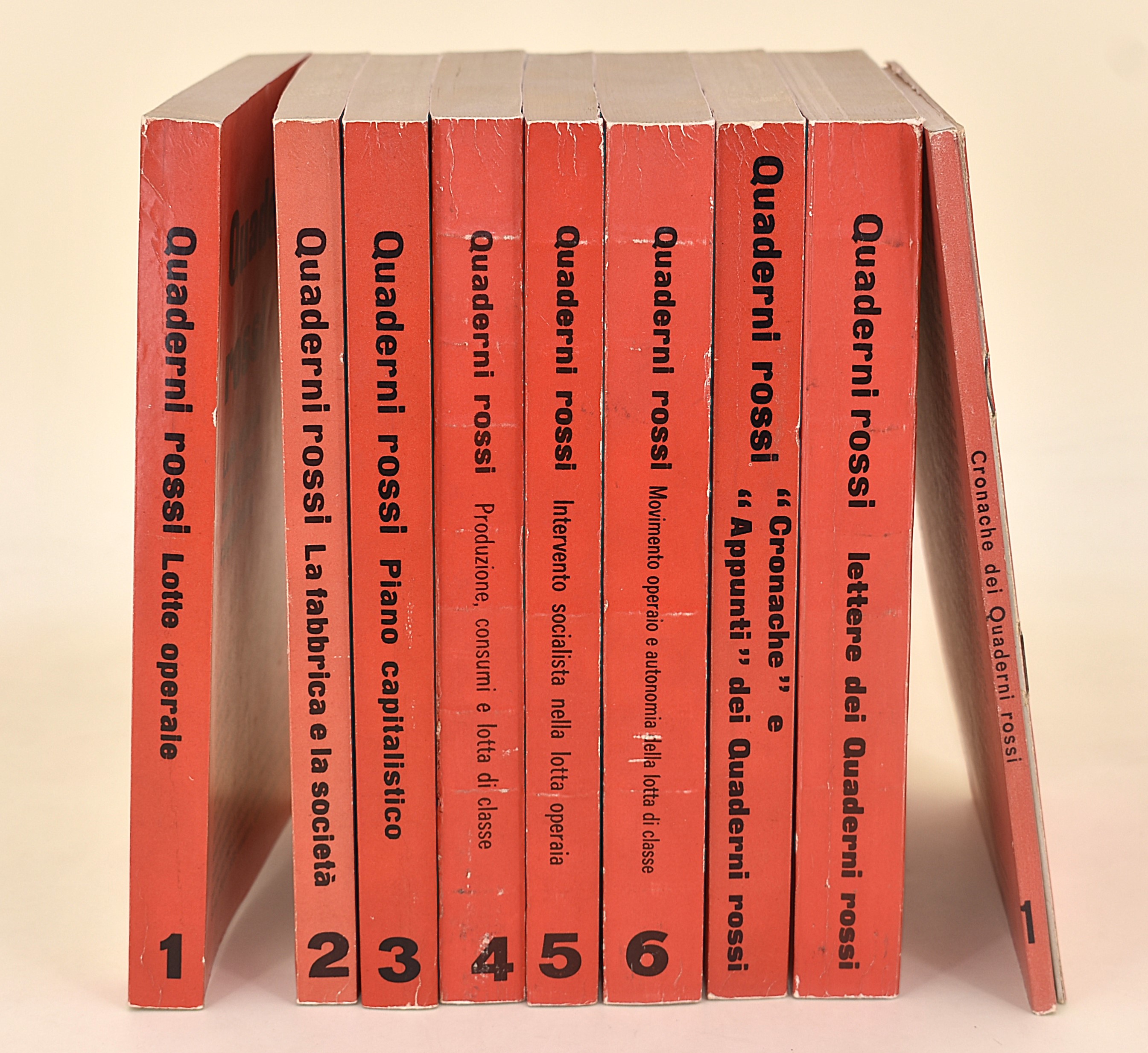 Quaderni Rossi, Sapere Edizioni, Ristampa 1970-1971 - 10 Volumi