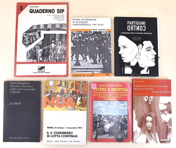 Lotte proletarie, guerriglia in brasile, storie partigiane e lotte di classe - 8 volumi