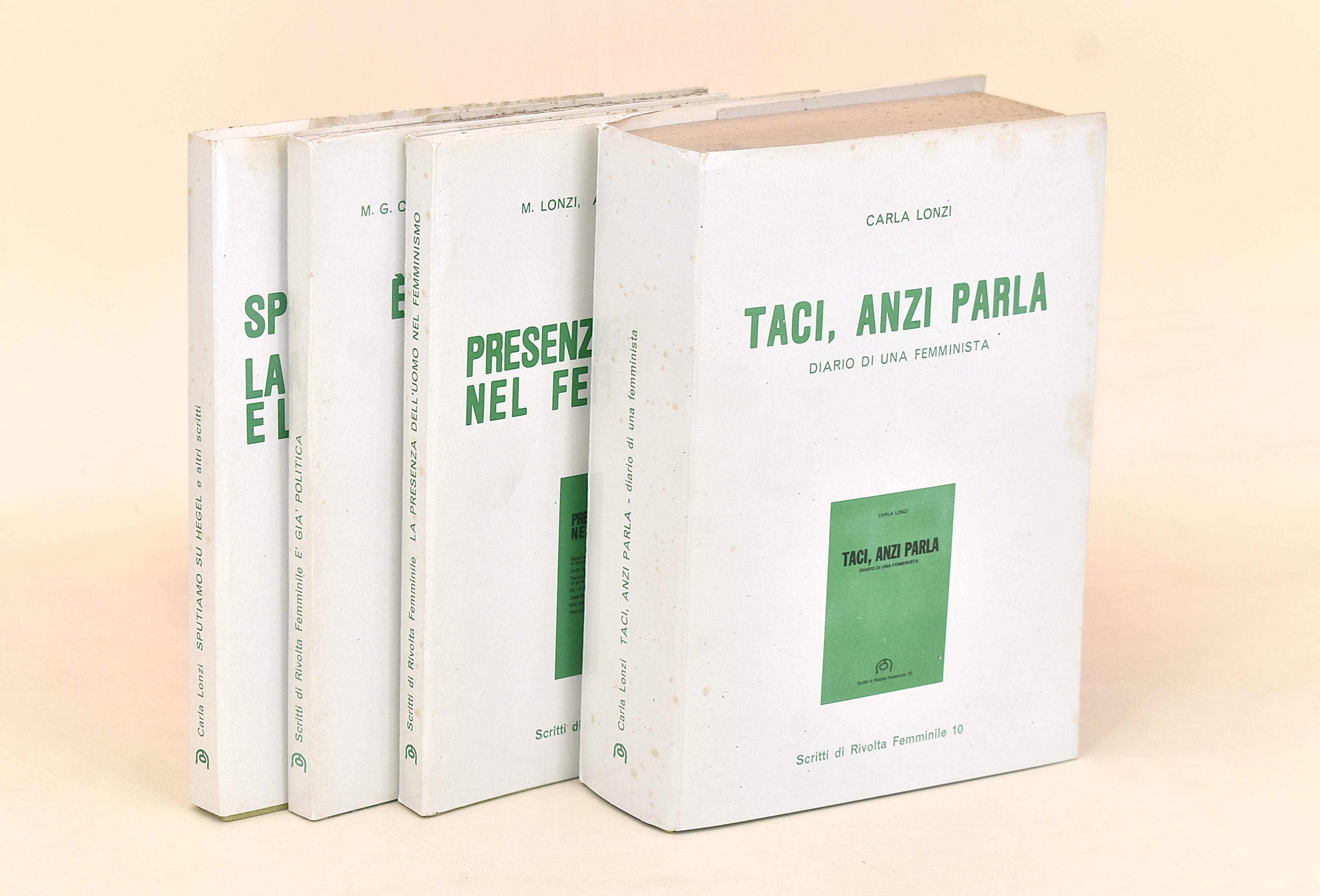 Femminismo, Scritti di Rivolta Femminile - 4 Volumi