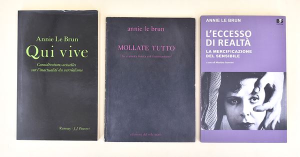 Annie Le Brun - 3 volumi