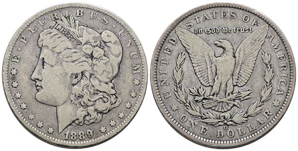 USA. NEW ORLEANS. Dollaro "Morgan" 1889. KM 110; Ag; 26,73gr