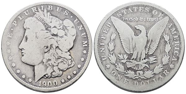 USA. NEW ORLEANS. Dollaro "Morgan" 1900. KM 110; Ag; 26,73gr