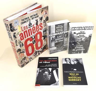 Rivoluzione del '68 in Francia. Testo in Francese - 5 Volumi