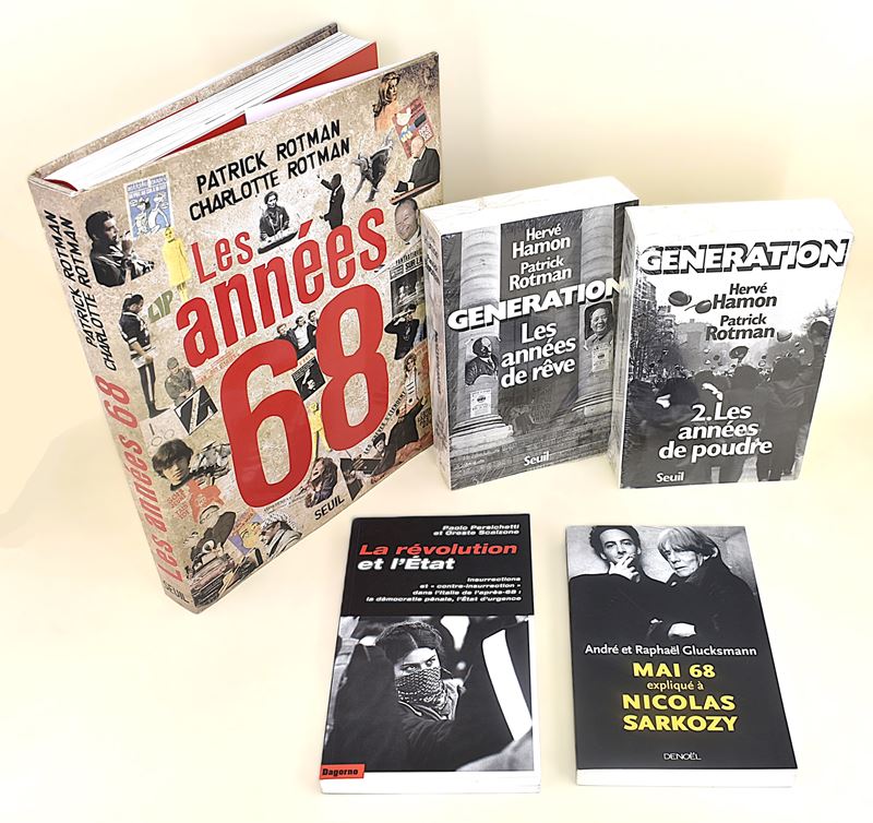 Rivoluzione del '68 in Francia. Testo in Francese - 5 Volumi